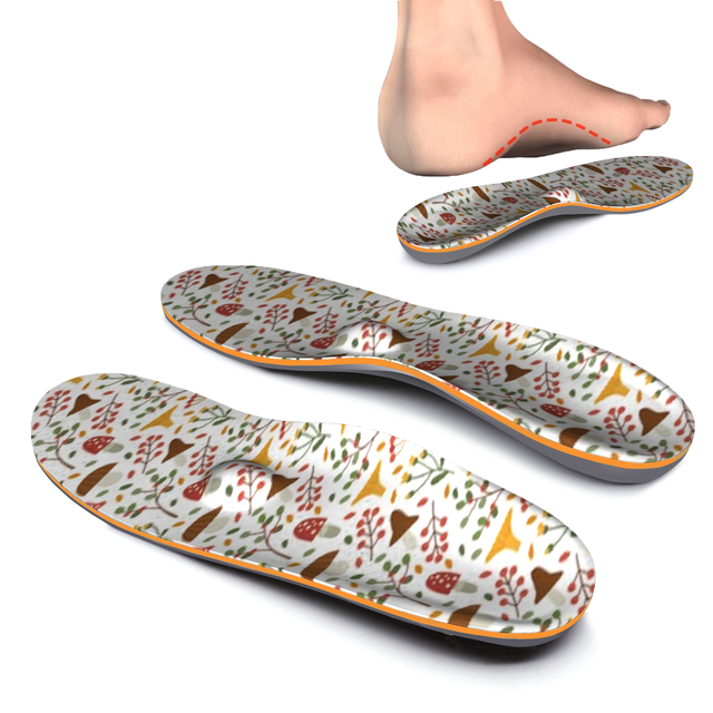 Plantar Fasciitis Feet Insoles Orthotic Shoe Inserts High Arch Support Metatarsalgia Flat Feet Orthotic Sole Shoes Women