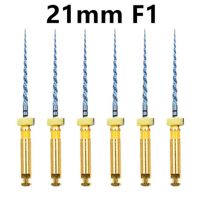 Dental Heat Activated Files Blue Endo Files Drive Use Rotary Files SX-F3 25mm For Root Canal Treatment