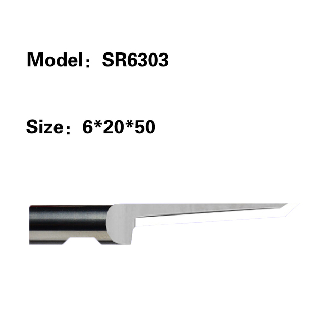 6mm Round Single Edge Tungsten Carbide Blades, ZUND, COMELZ, ATOM Cutter SR6303 SR6307 SR6310 SR6315 SR6316 SR6375