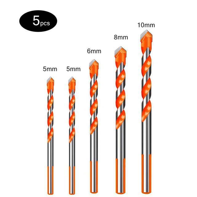 3-12mm high quality professional multifunctional drill bit sets for ceramic tile, concrete, wall, metal and wood drilling