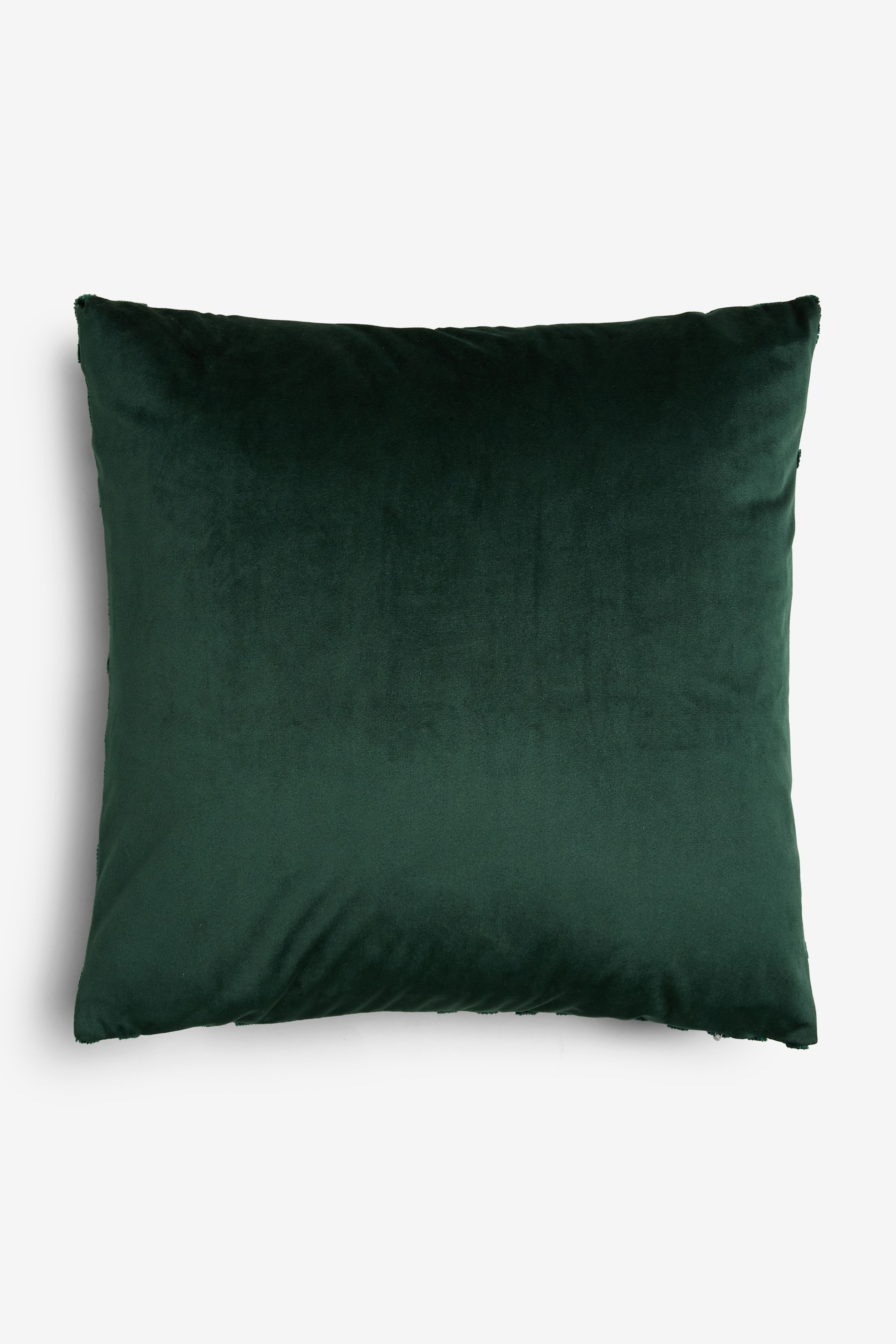 Fretwork Velvet Cushion Small Square