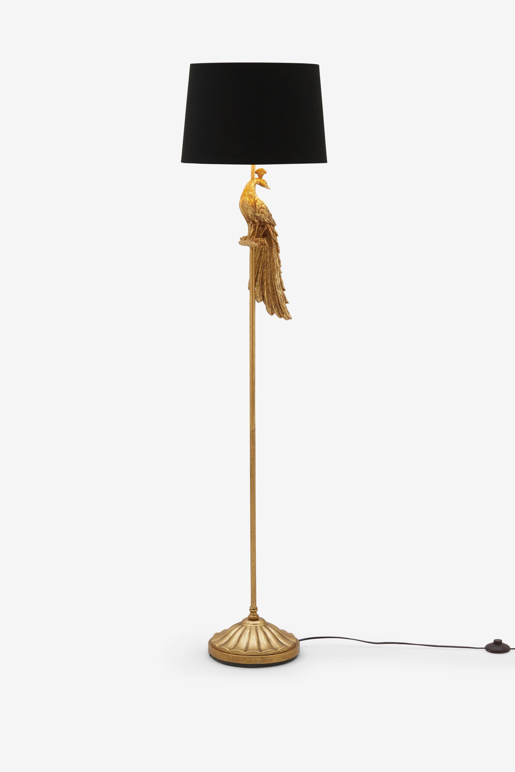 Peacock Floor Lamp