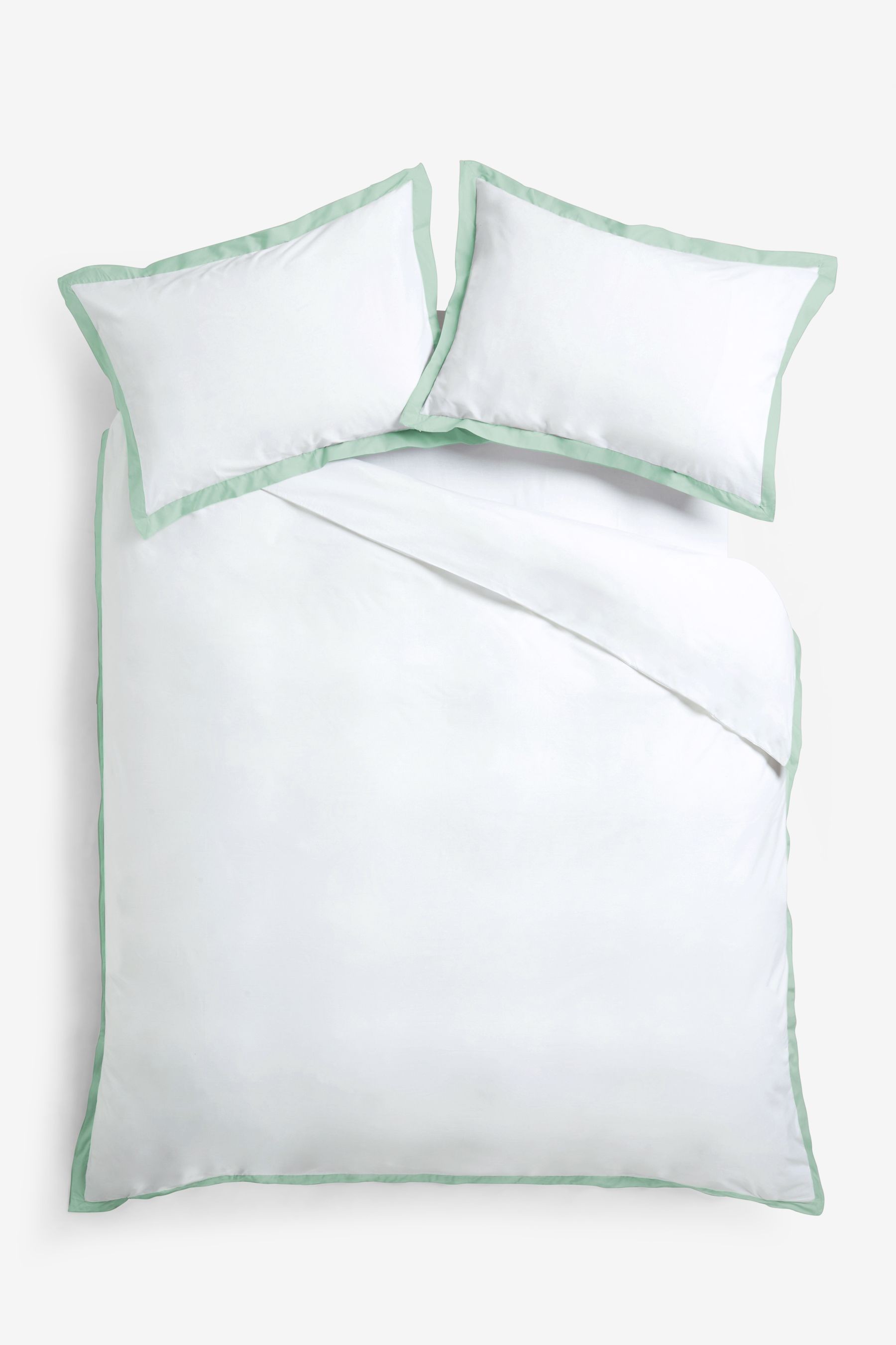 Cotton Rich Duvet Cover and Pillowcase Set Border