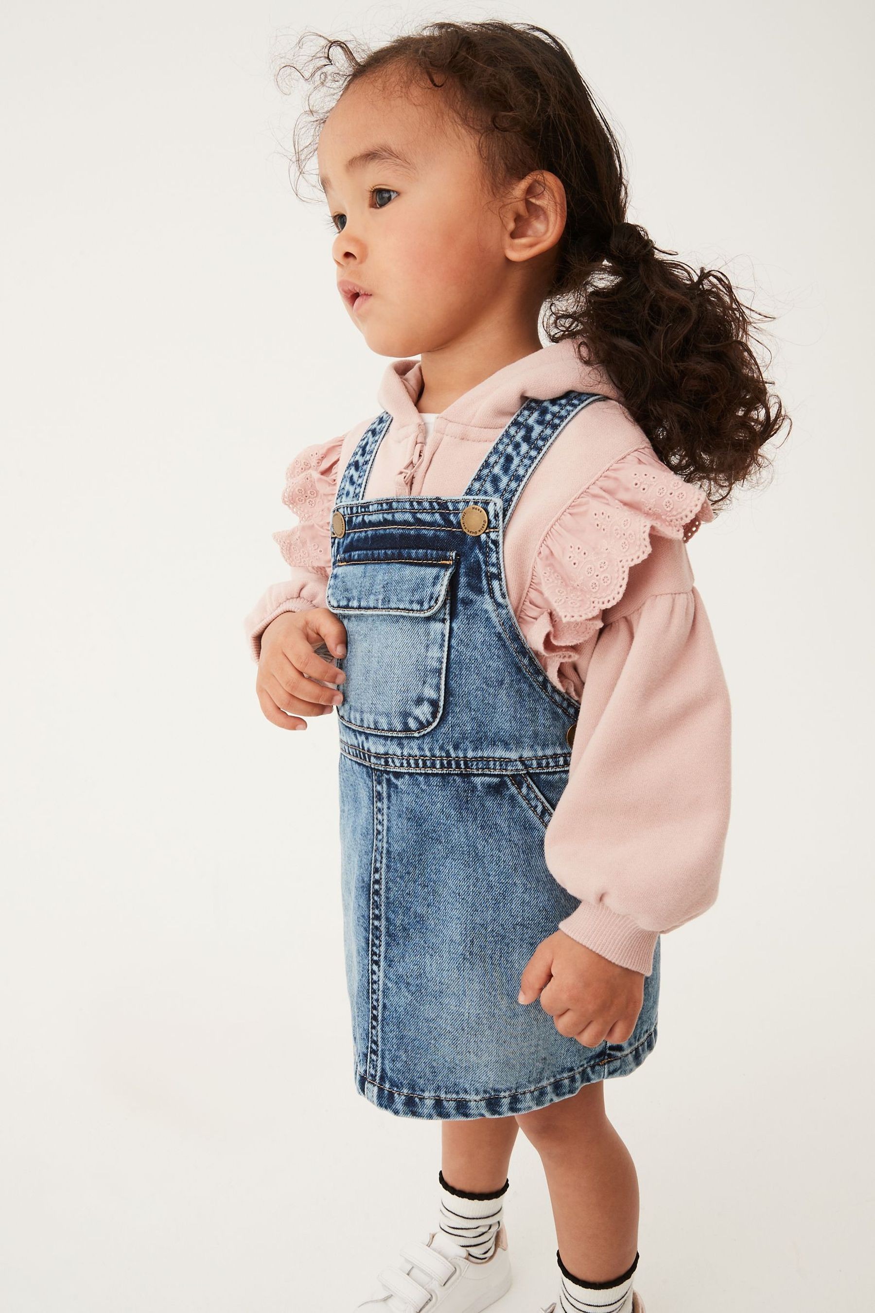 Denim Pinafore (3mths-7yrs)