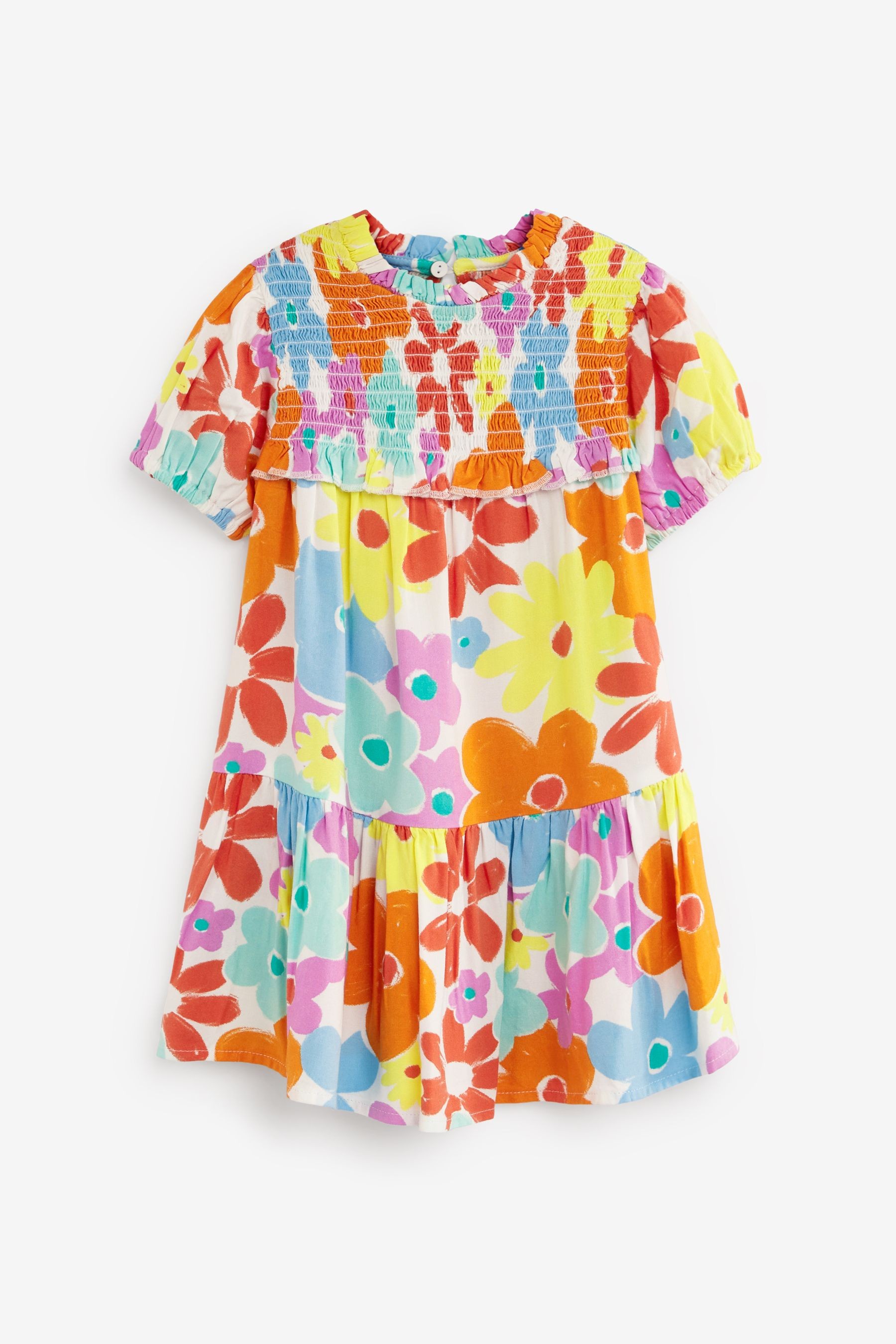 Printed Shirred Dress (3mths-7yrs)