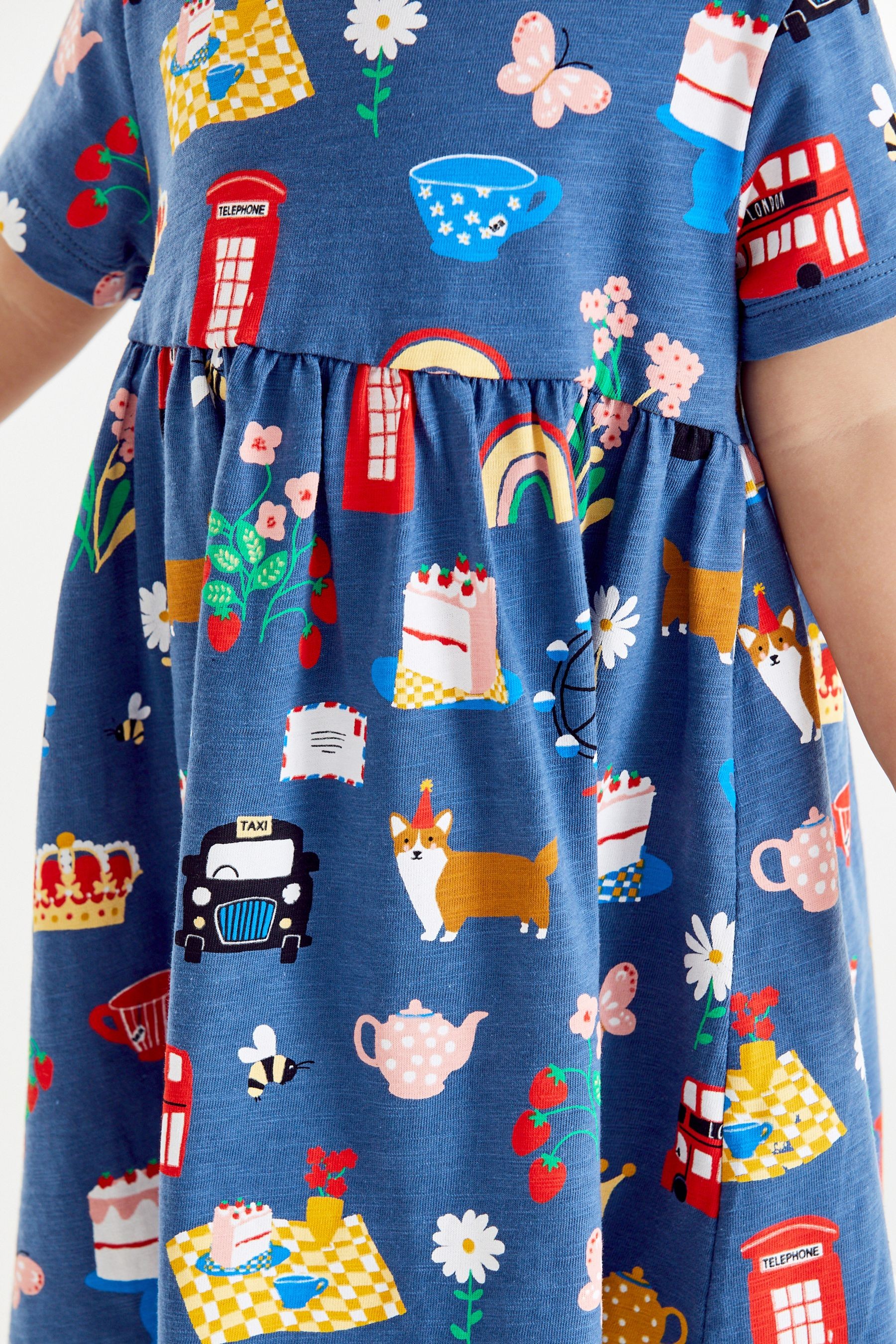 Short Sleeve Jersey Dress (3mths-7yrs)