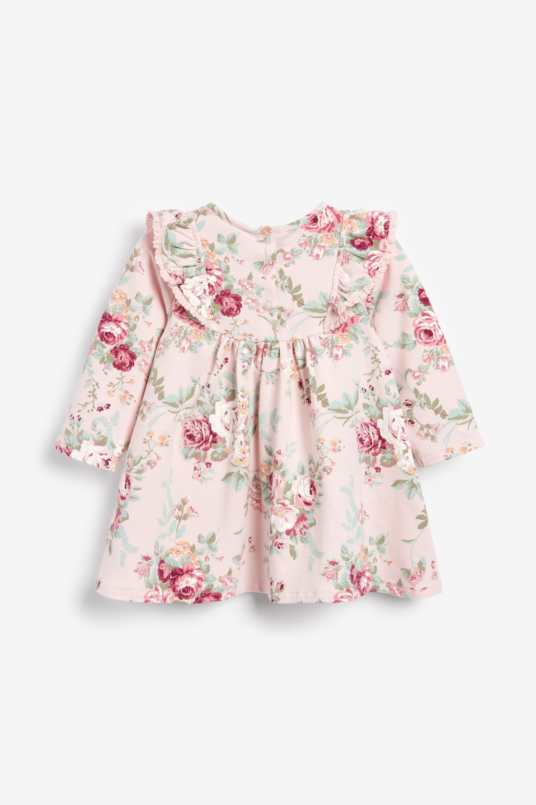 2 Pack Long Sleeved Floral Baby Dresses (0mths-3yrs)