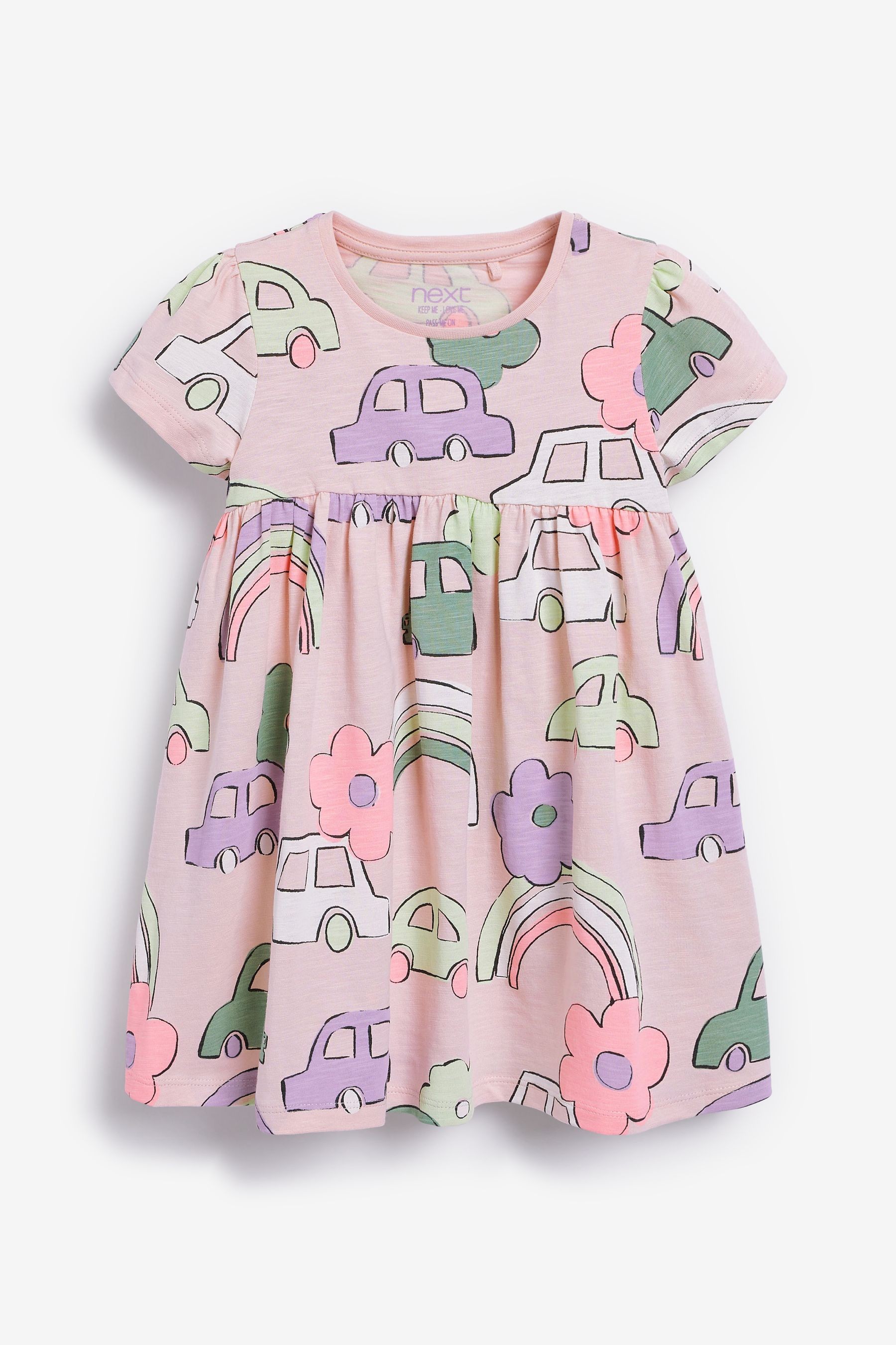 Short Sleeve Jersey Dress (3mths-7yrs)