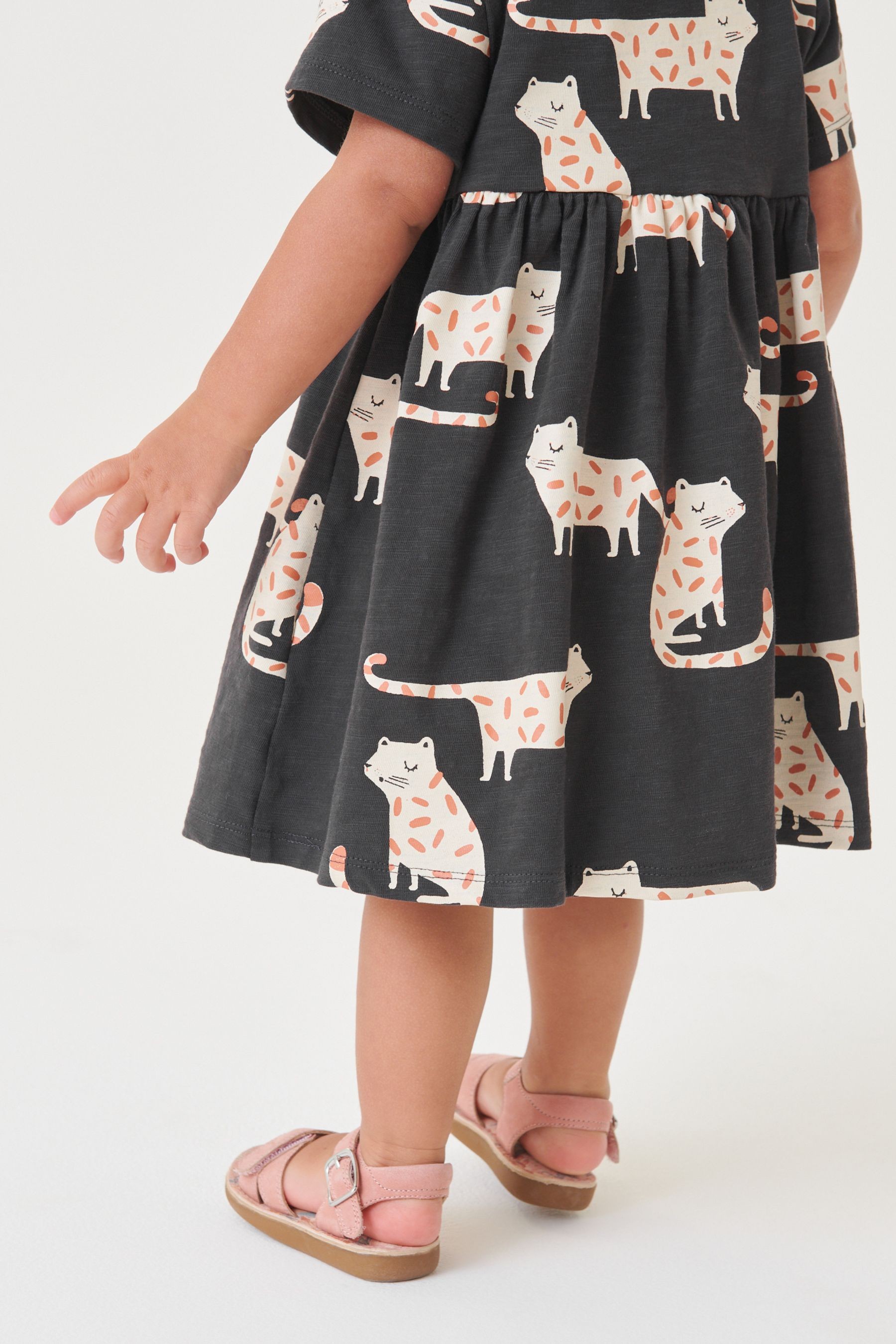 Short Sleeve Jersey Dress (3mths-7yrs)