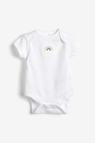 5 Pack Short Sleeve Bodysuits (0mths-3yrs)