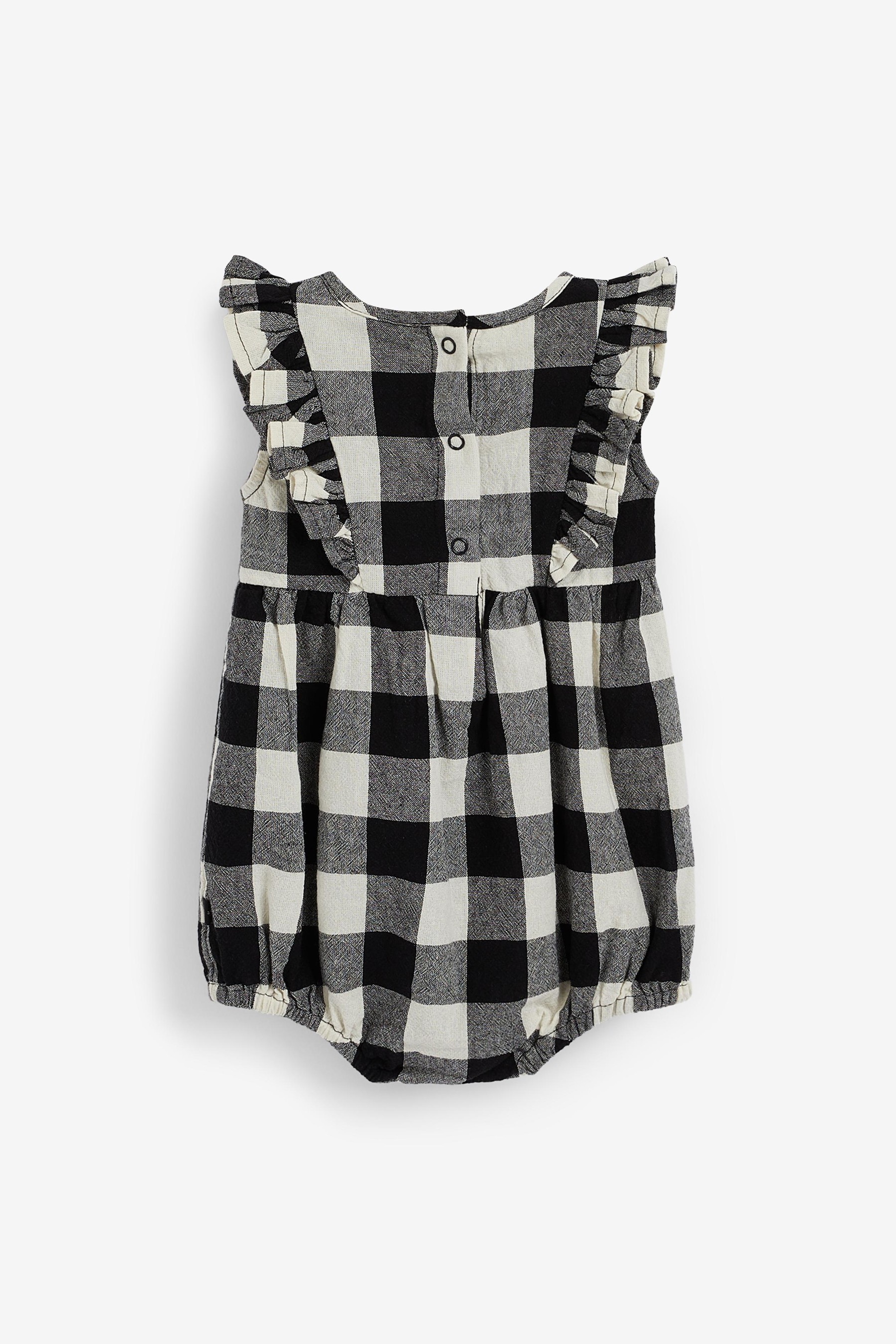 Myleene Klass Baby Gingham Ruffle Romper