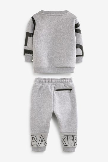 Baker by Ted Baker Grey Logo Tracksuit