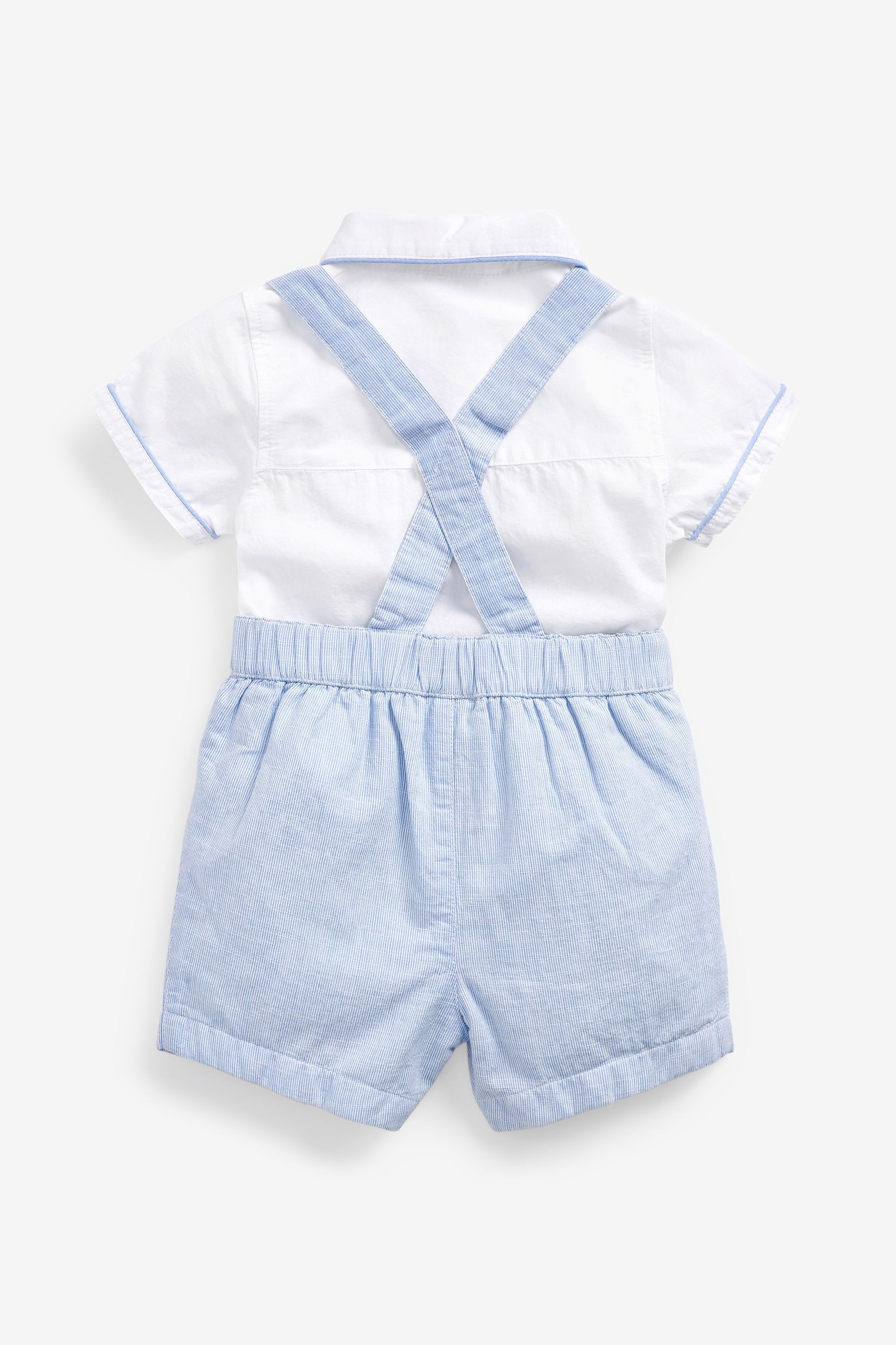 Baby 3 Piece Smart Shirt, Shorts and Socks Set (0mths-2yrs)