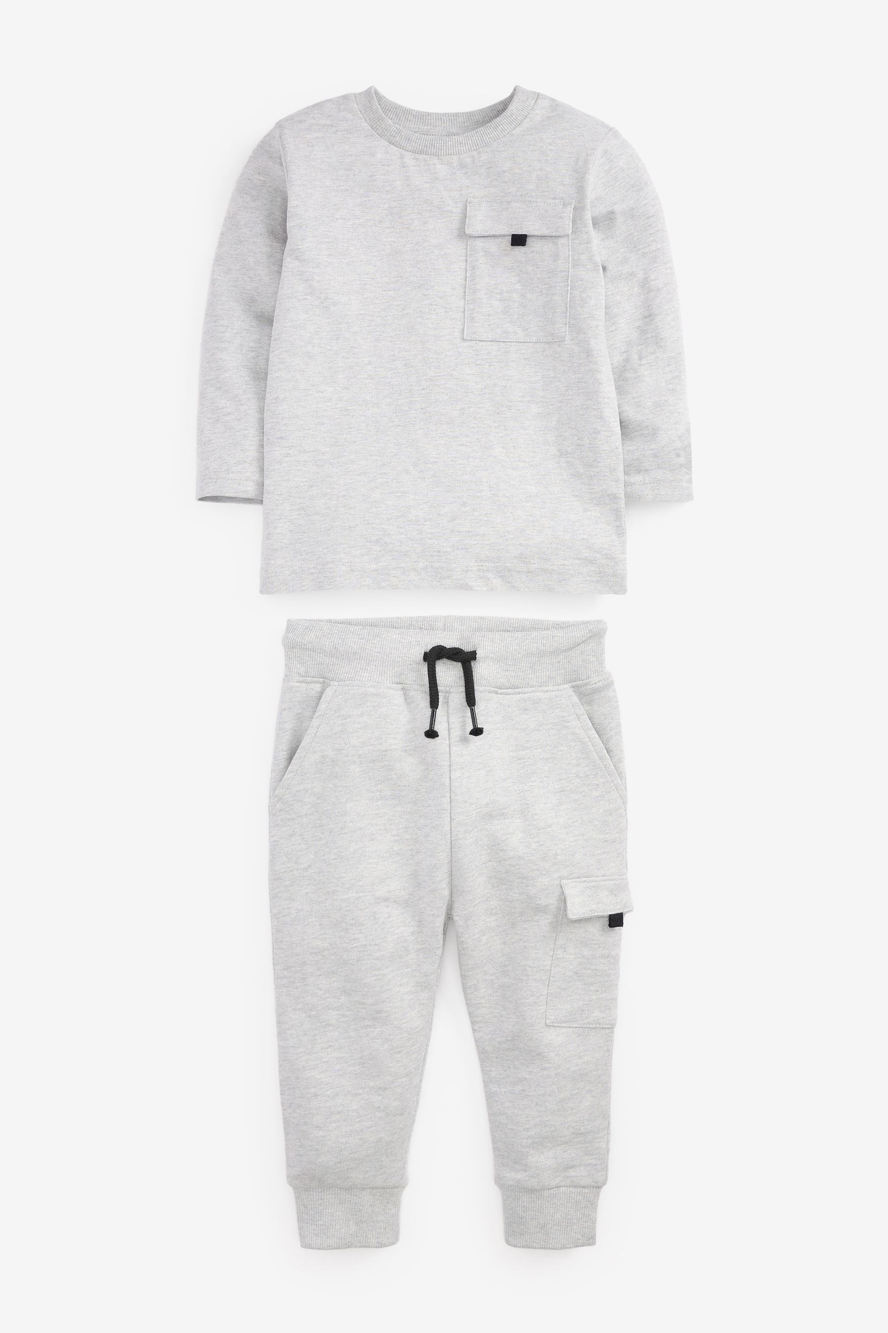 Jersey Long Sleeve Top And Jogger Set (3mths-7yrs)