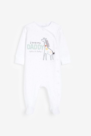 Single Baby Sleepsuit (0-18mths)