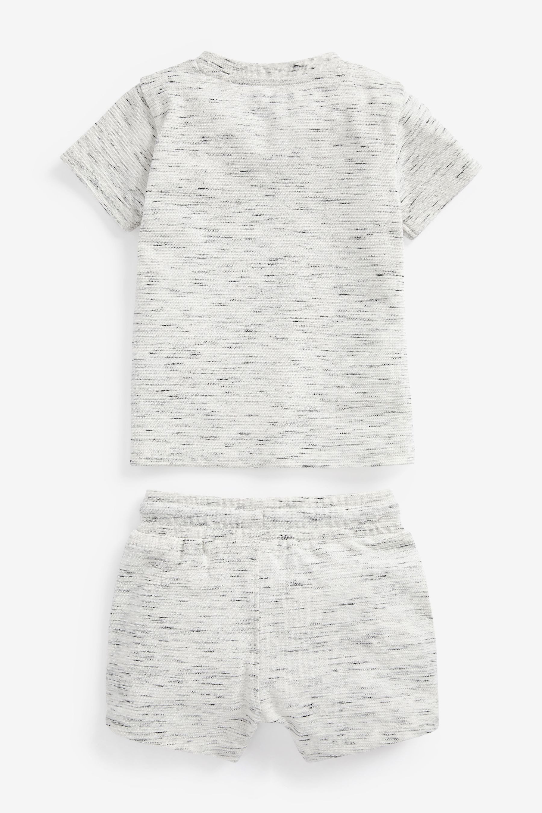 Textured T-Shirt and Short Set (3mths-7yrs)