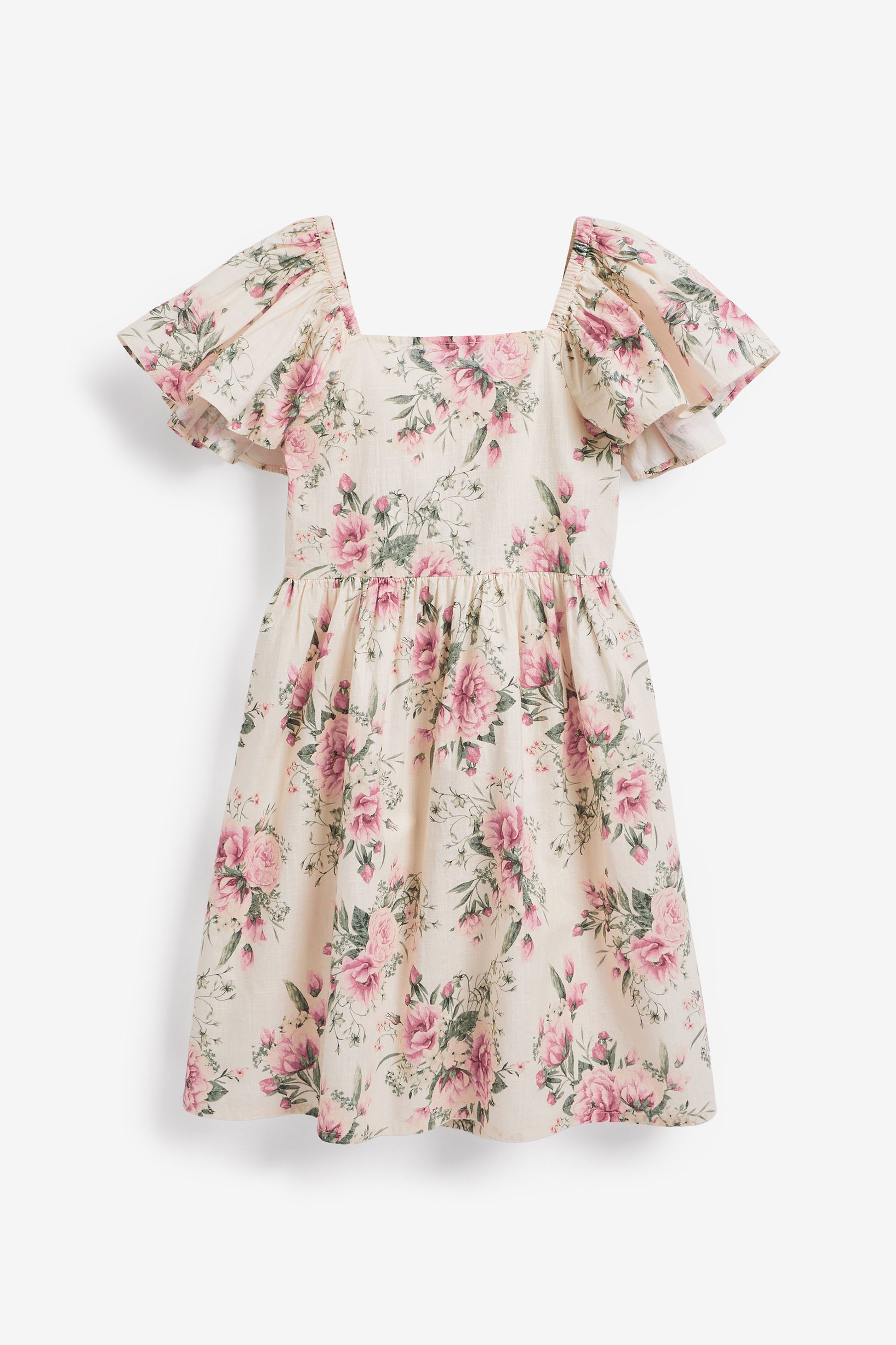 Angel Sleeve Dress (3-16yrs)