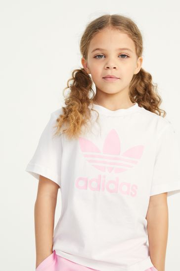 مجموعات Adicolor Pink Little Kids من adidas originals