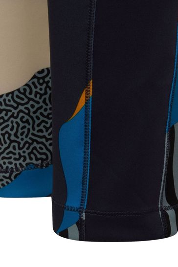 adidas Girls Navy Animal Power Leggings