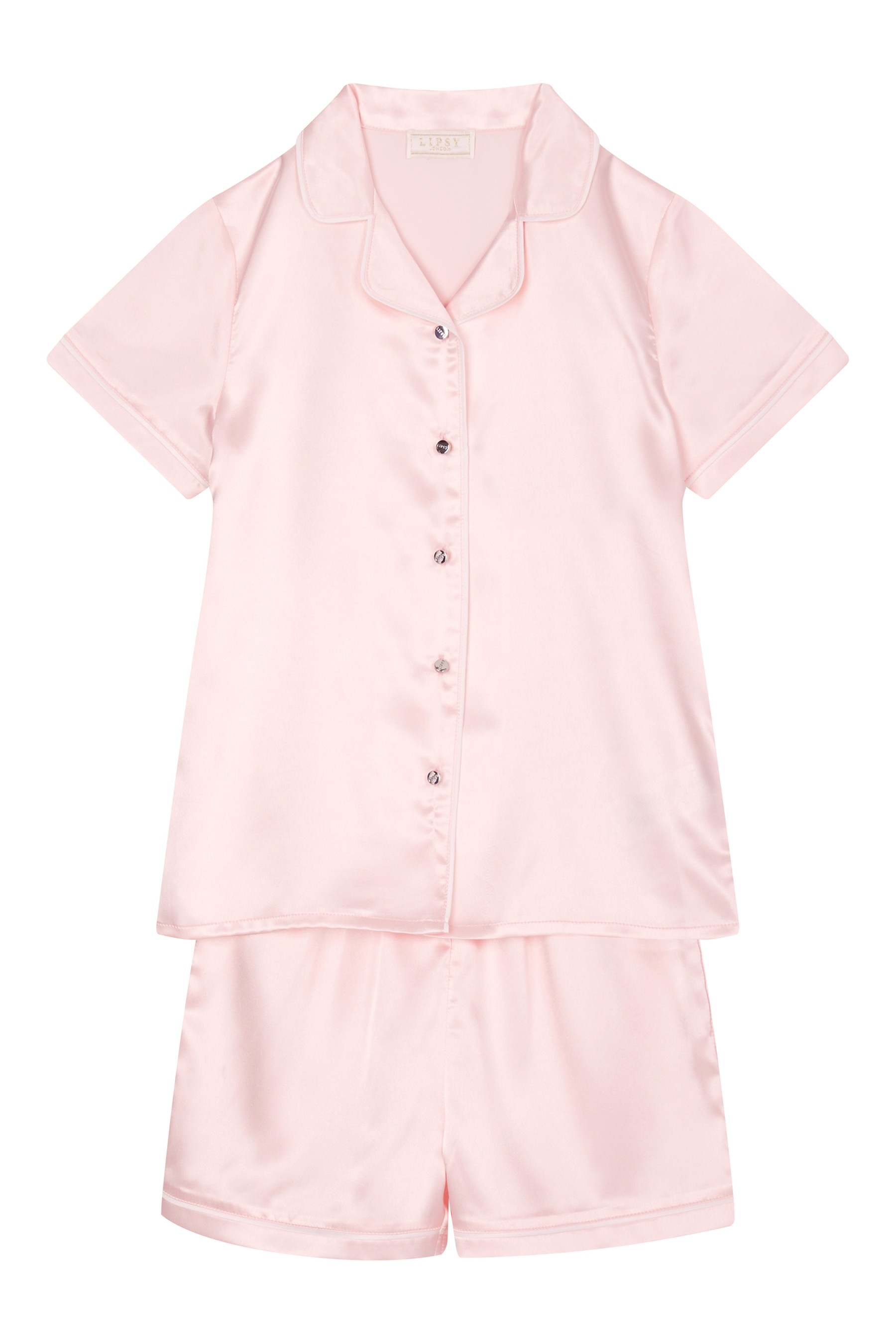 Lipsy Satin Pyjama Set