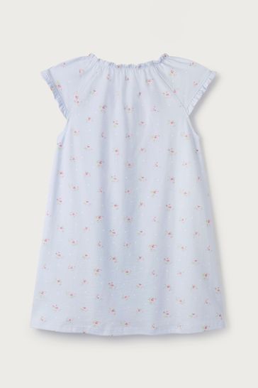 The White Company Blue Anastasia Floral Nightie