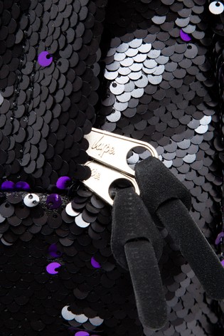 Hype. Girls Purple Midnight Sequin Backpack