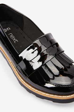 School Tassel Loafers Wide Fit (G)