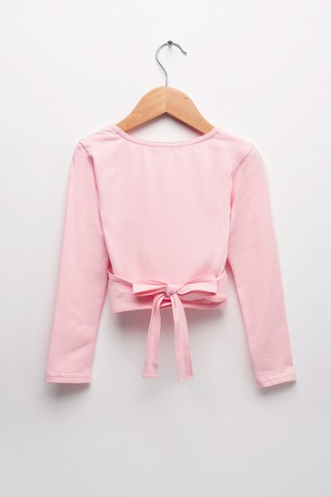 Trotters London Pink Ballet Cardigan