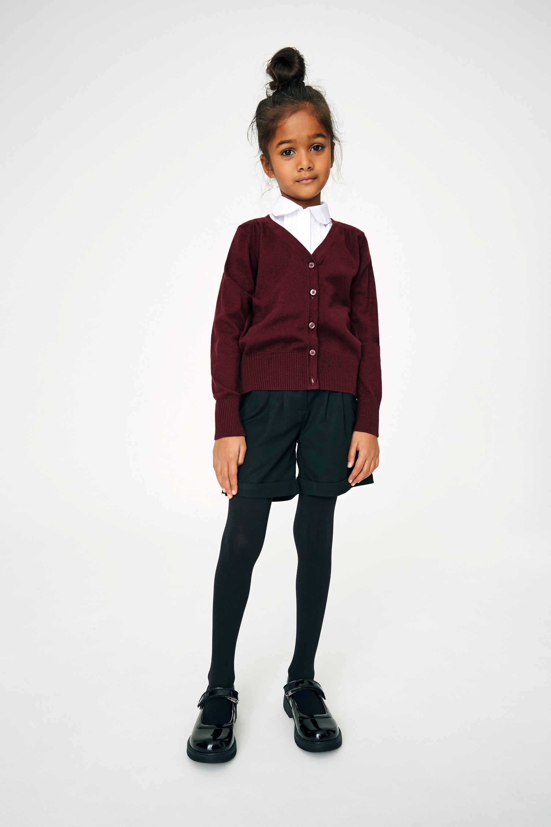 School V-Neck Cardigan (3-16yrs)