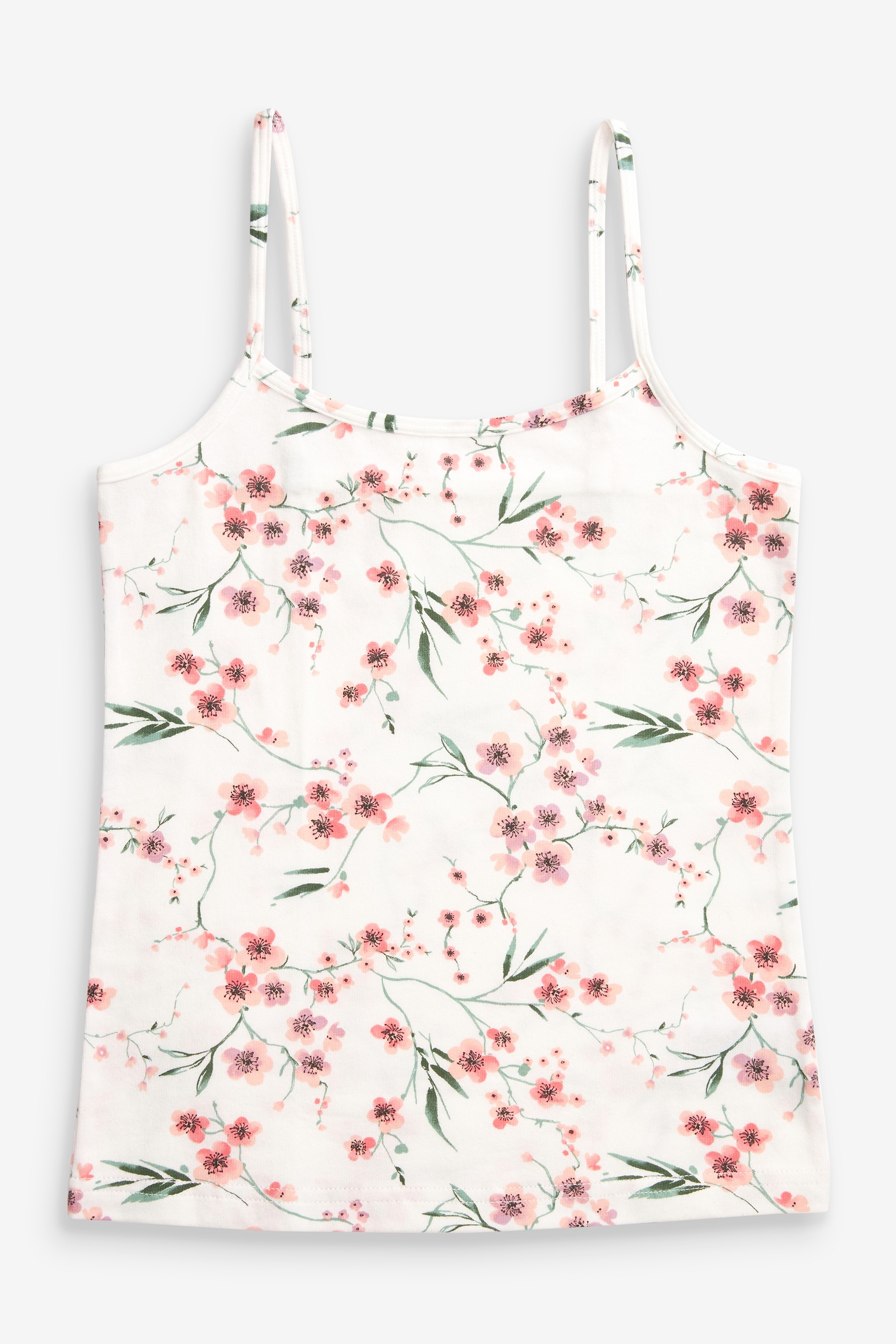 3 Pack Oriental Strappy Cami Vests (1.5-16yrs)