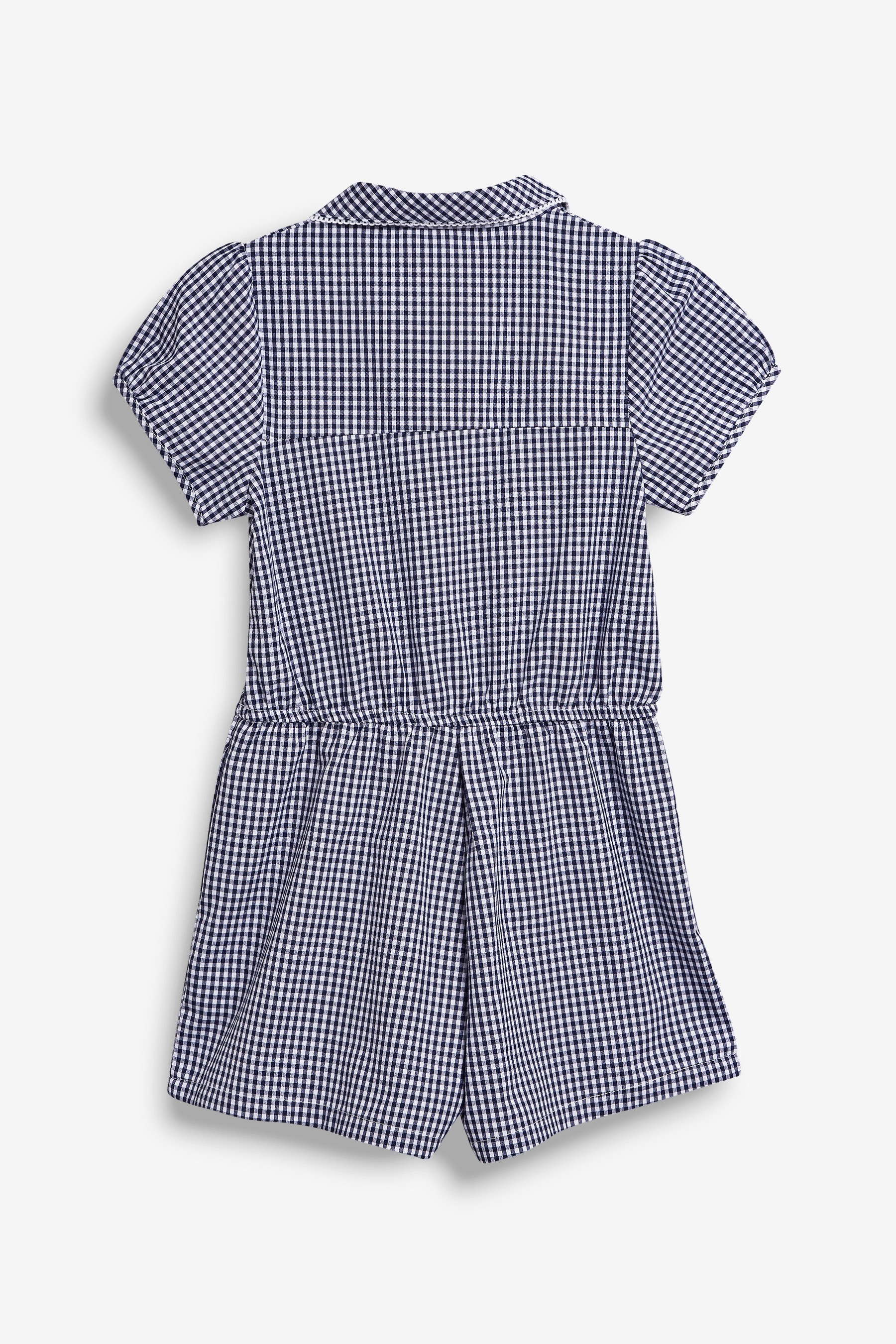 Gingham School Playsuit (3-14yrs)