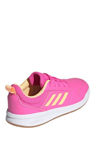 حذاء رياضي وردي Tensaur Youth + Junior من Adidas