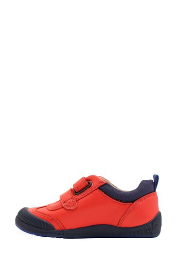 Start-Rite Red Tickle Leather Junior Trainers