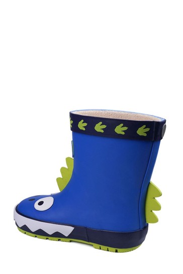 ToeZone الأزرق ديناصور Wellies