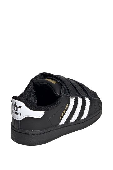 حذاء رياضي للأطفال الصغار Superstar Velcro من adidas Originals