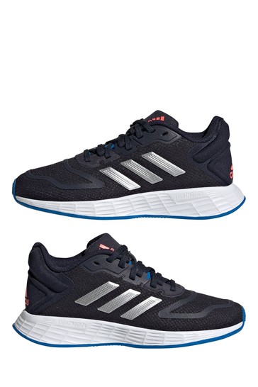 adidas Navy Duramo 10 Youth And Junior Lace Trainers