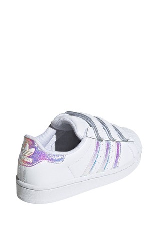 حذاء رياضي Superstar Velcro Junior من adidas Originals