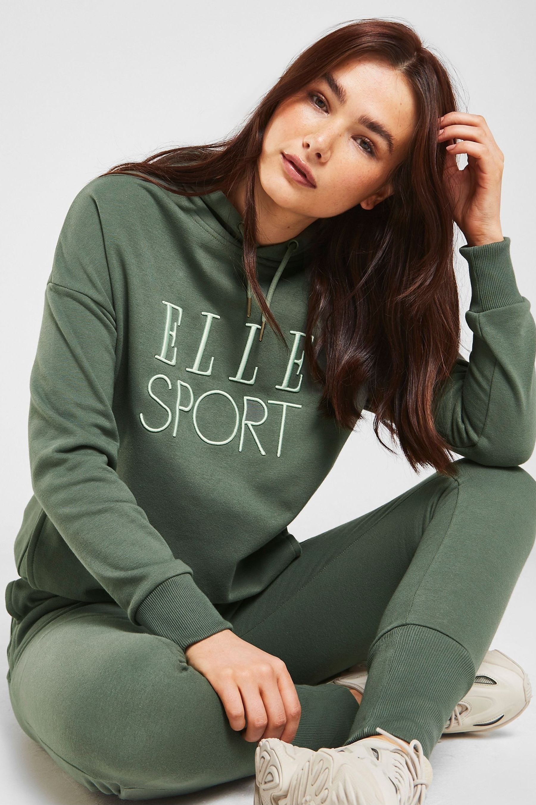 ELLE Sport Longline Hoodie