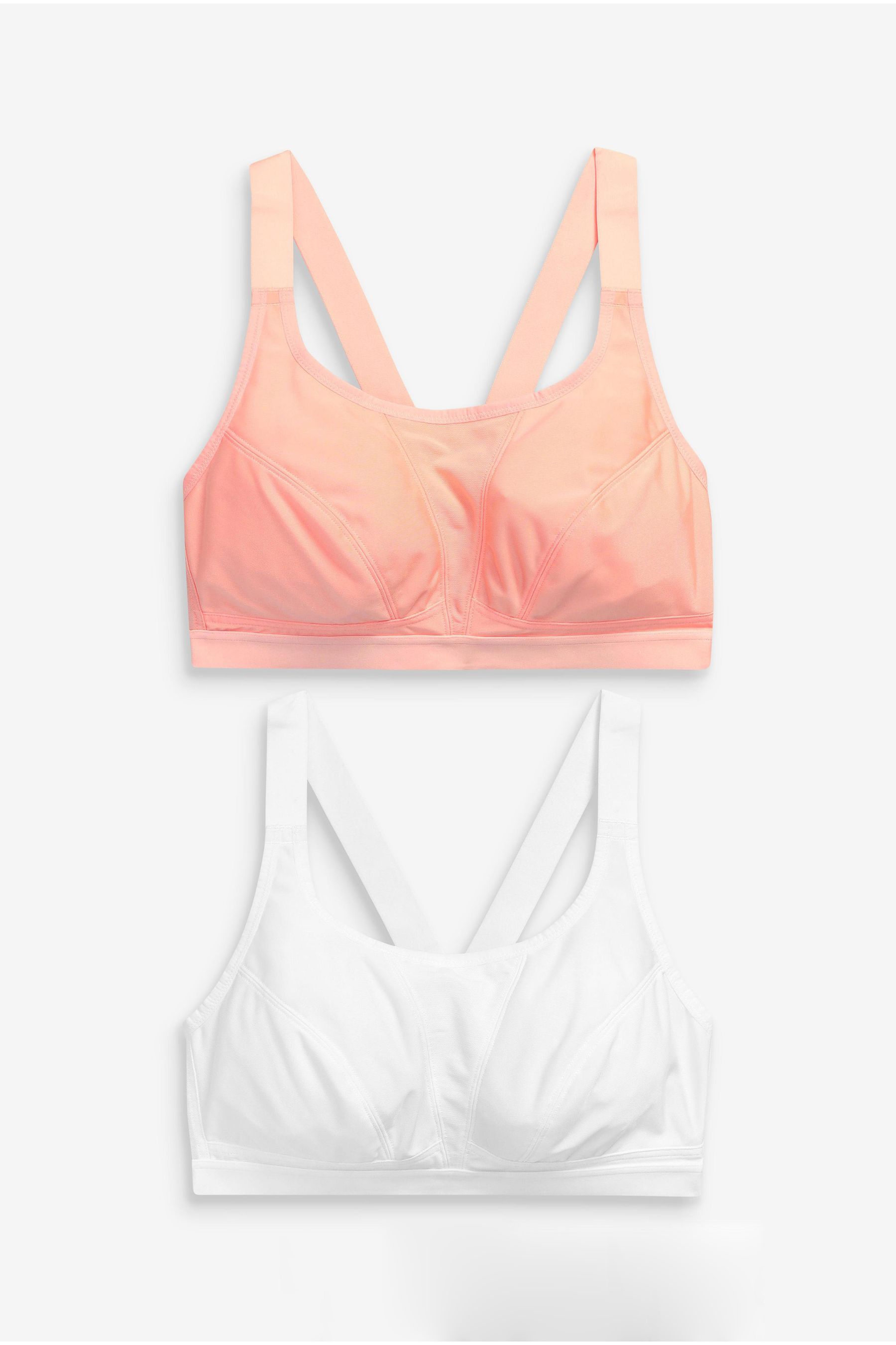 Next Active Sports High Impact Crop Tops 2 Pack