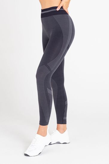 Dare 2b Laura Whitmore Edit Black Don't Sweat It Seamless Running Leggings