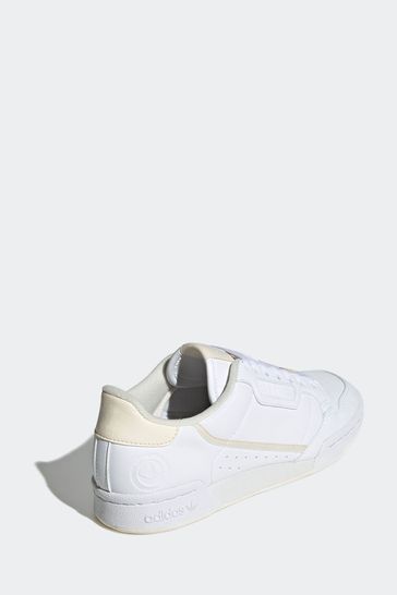 adidas Womens White Continental 80 Vegan Trainers