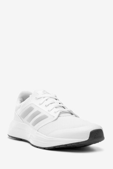 adidas White Galaxy 5 Trainers