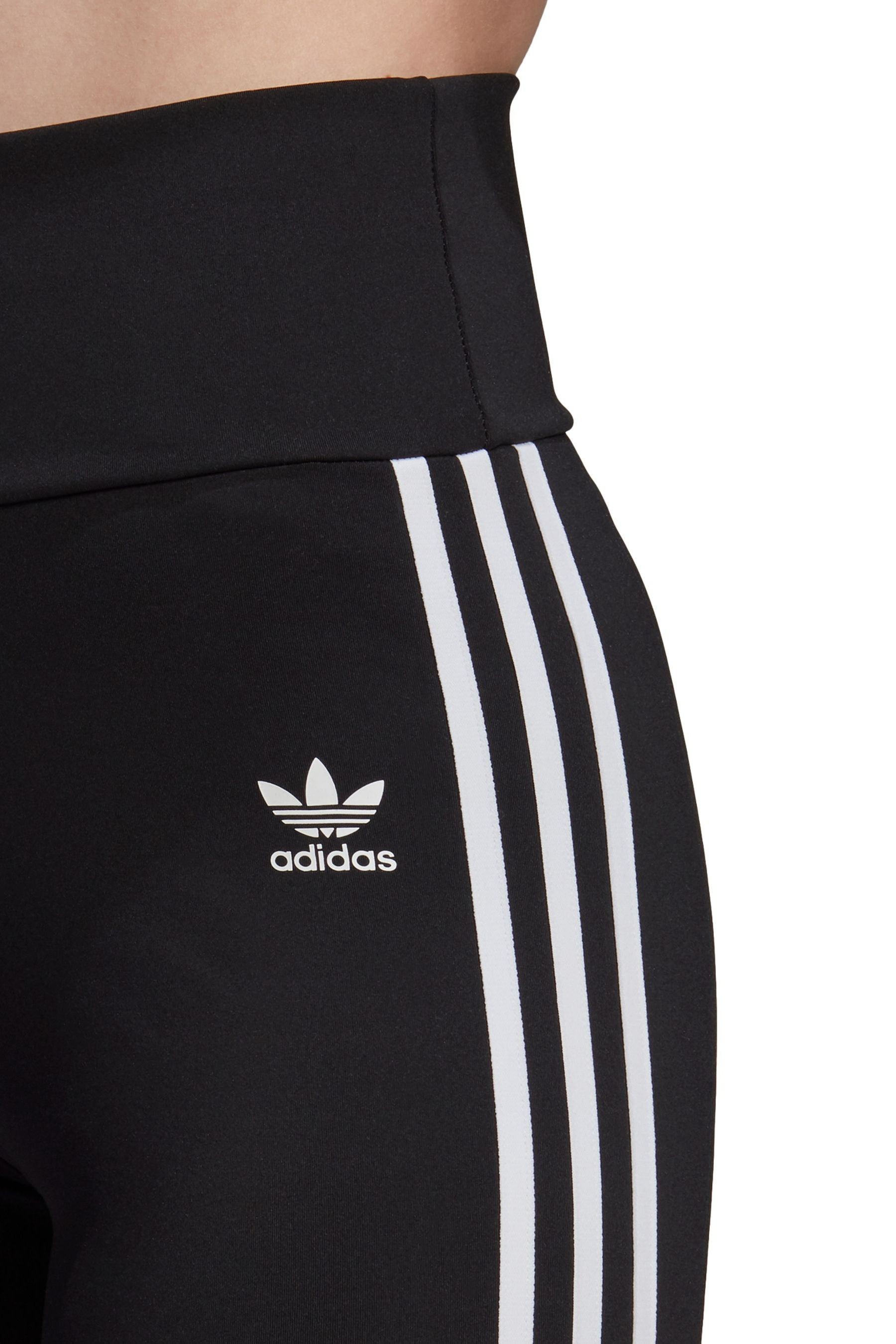 adidas Originals Black High Waisted Shorts