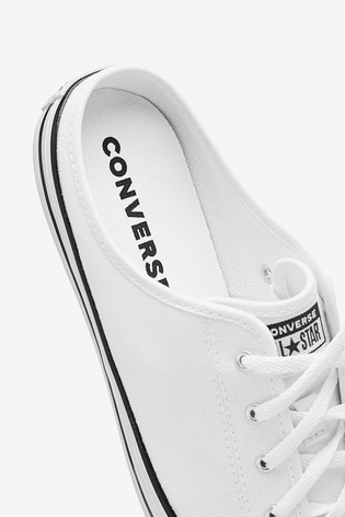 Converse White Dainty Mules