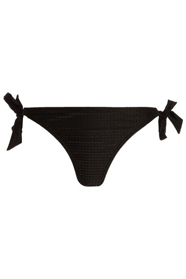 Quiz Textured Tie Side Bikini Bottoms