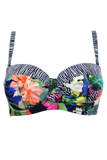 Pour Moi Havana Breeze Strapless Underwired Padded Top