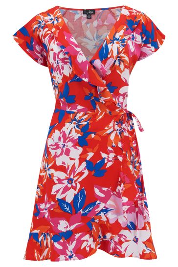 Pour Moi Woven Wrap Beach Dress