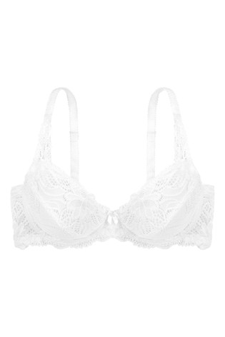 DORINA White Angie Non Padded Bra