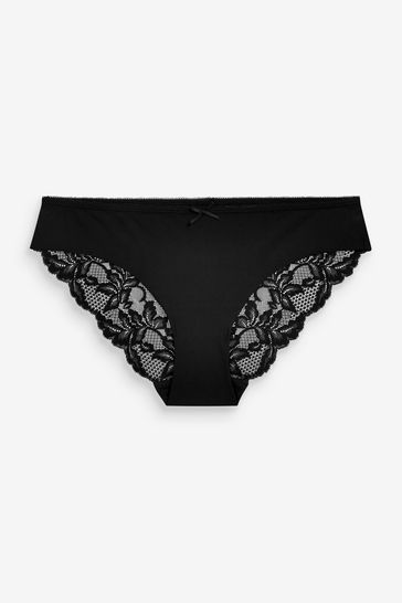 Lace No VPL Brazilian Briefs 5 Pack