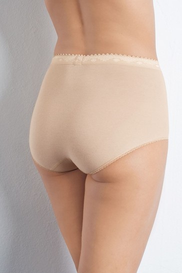 Sloggi Control Beige 2 Pack Briefs